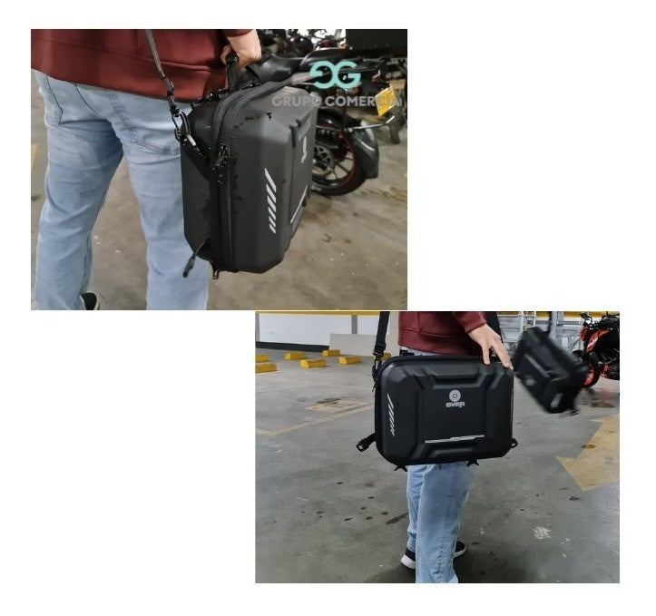 Maleta De Parrila Maletero Para Moto Original Porta Casco