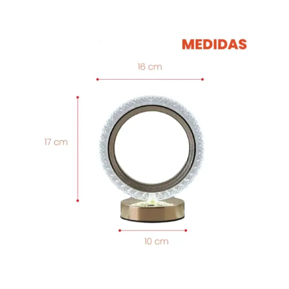 Combo Cubrelecho Termico Cama Doble Negro + Lampara Mesa De Noche Lujo 3 Tonos