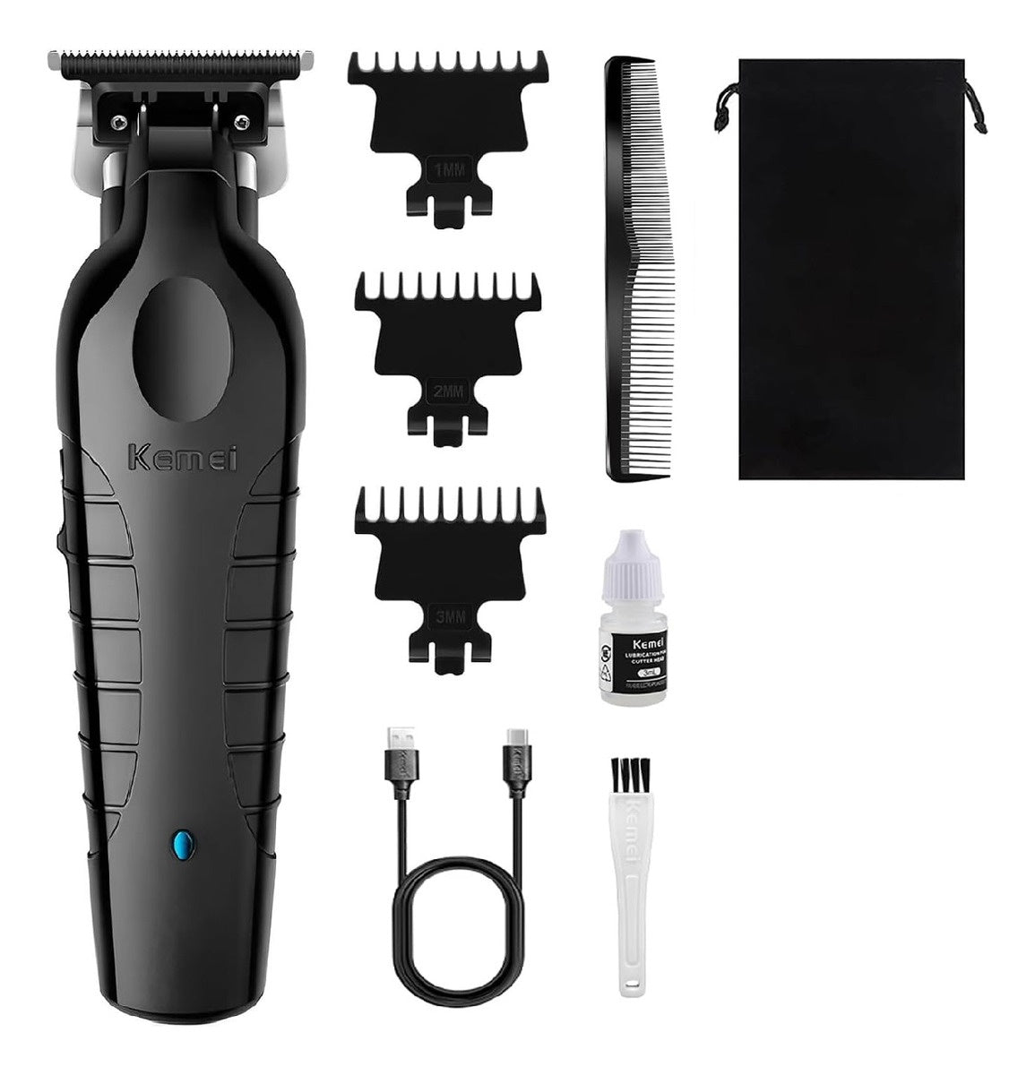 Maquina Peluquera Alta Gama Guias Profesional Corte Preciso