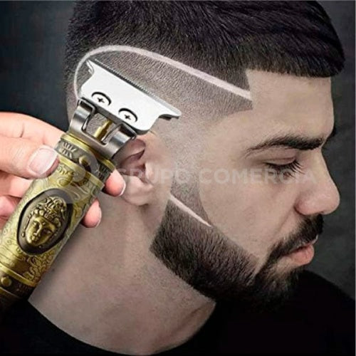 Duo Maquina Afeitado Patillera Y Shaver Electrica Recargable