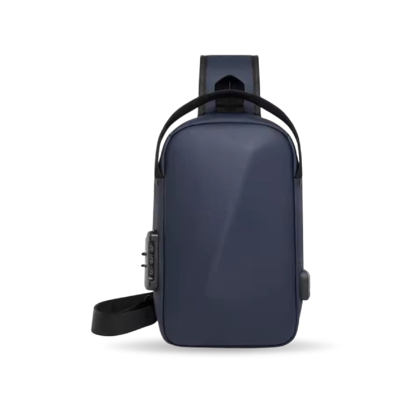 Bolso Antirrobo Impermeable Con Puerto Usb Candado Seguridad