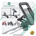 Combo Soporte Holder Para Celular Manubrio Moto + Soporte Camara Para Casco