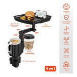 Soporte Holder Para Carro Bebidas Bandeja Funcional
