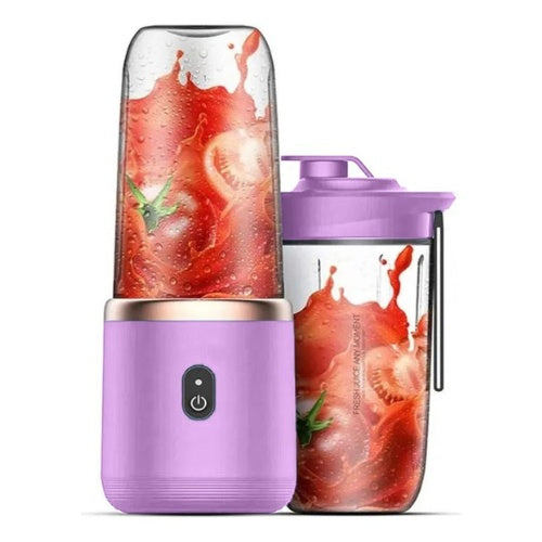 Mini Licuadora Para Batidos Rapidos De Bolso Recargable 400 Ml