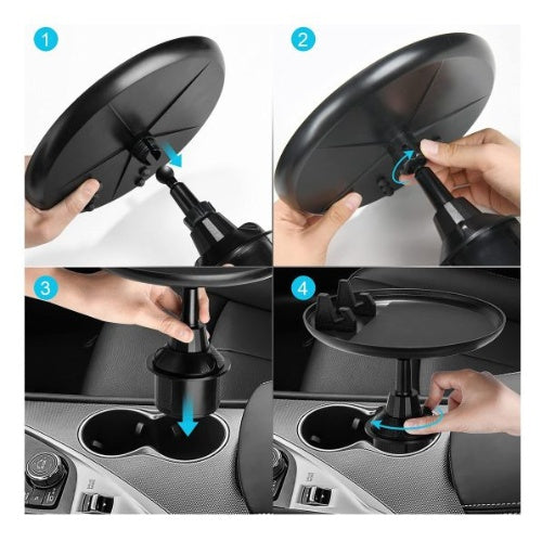 Holder Para Carro Soporte Celular Bandeja Alimentos Universal