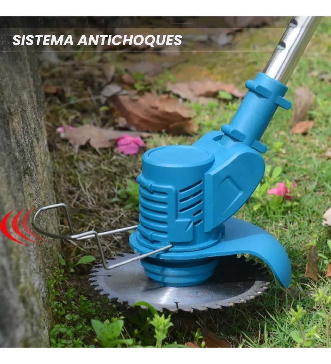 Cortadora De Cesped Recargable Portatil 2 Baterias