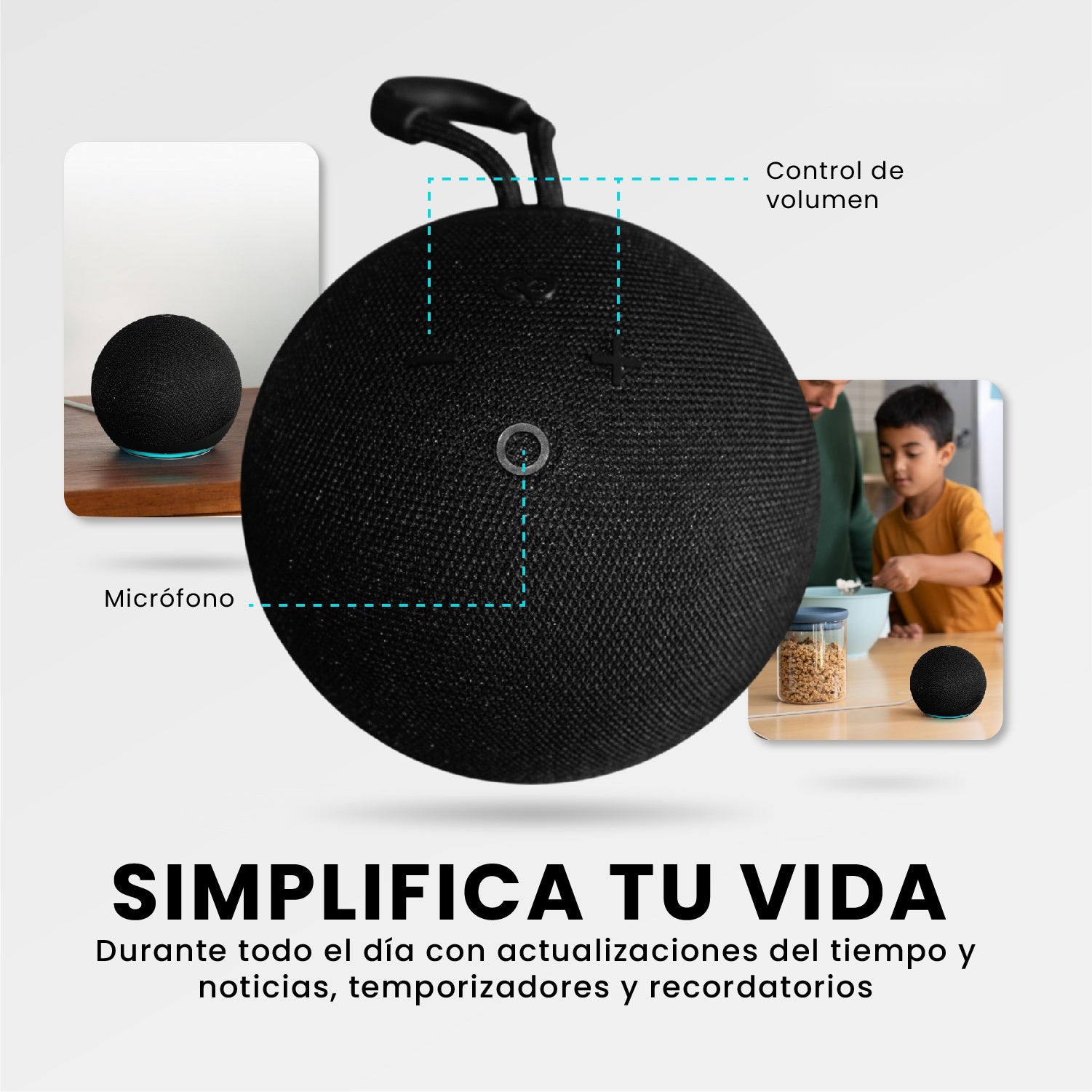 Speaker Alaxe Altavoz Parlante Super Bass Recargable Dof Bluetooth Radio Fm