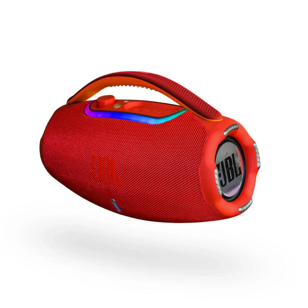 Parlante Grande Potente Jbl Boom Box 3 60W Bluetooth Rojo Mega Bass Imitacion