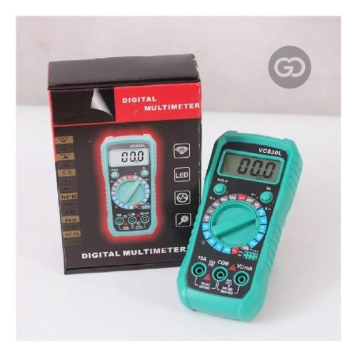 Multimetro Digital Tester Medidor De Energia Multifuncional