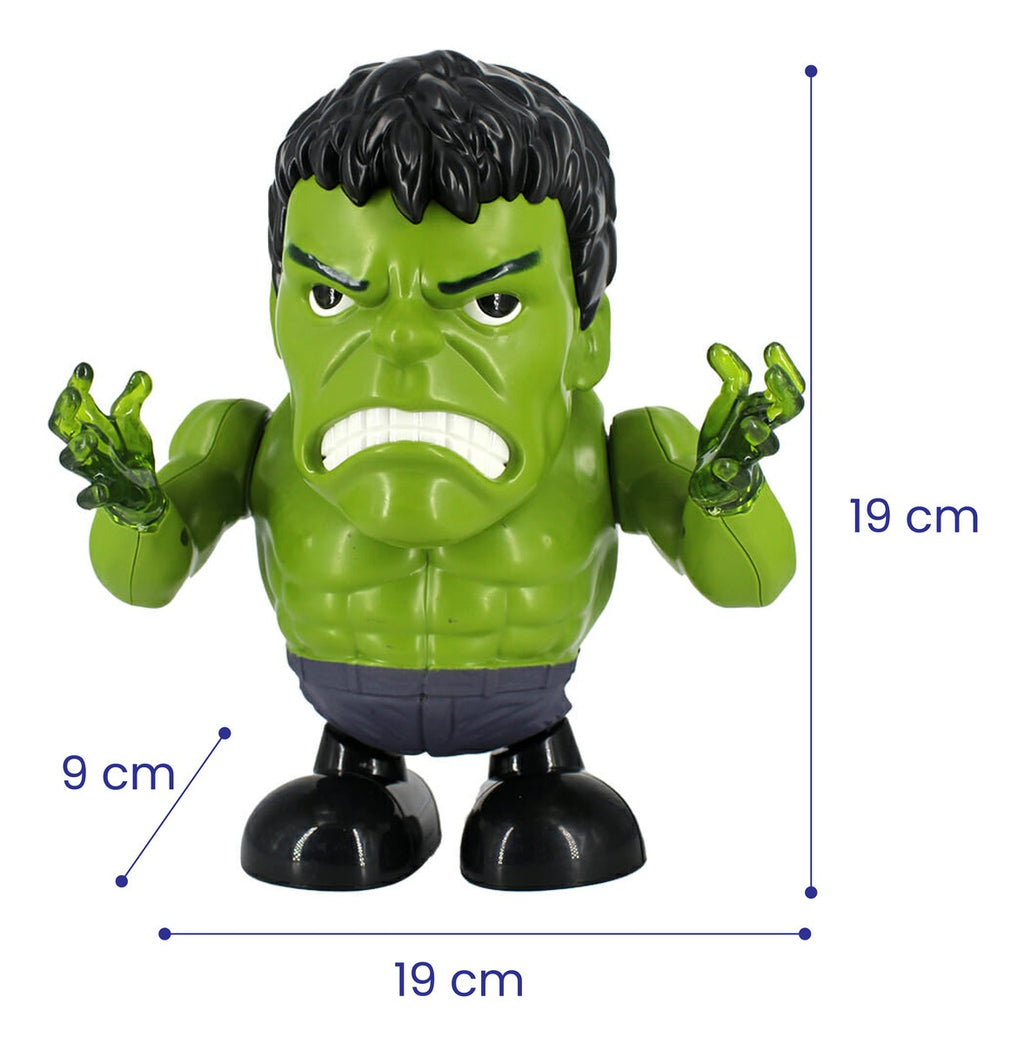 Juguete Bailarin Ninos Hulk Musical Camina Sola Baila Luces