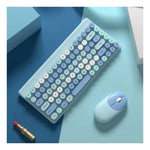 Kit Teclado + Mouse Inalambrico Usb Ergonomico Original