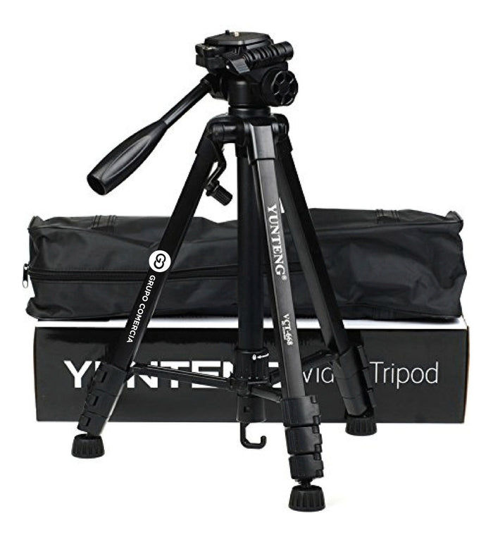 Tripode Profesional Camara Todo En 1 Multiservicio Estuche