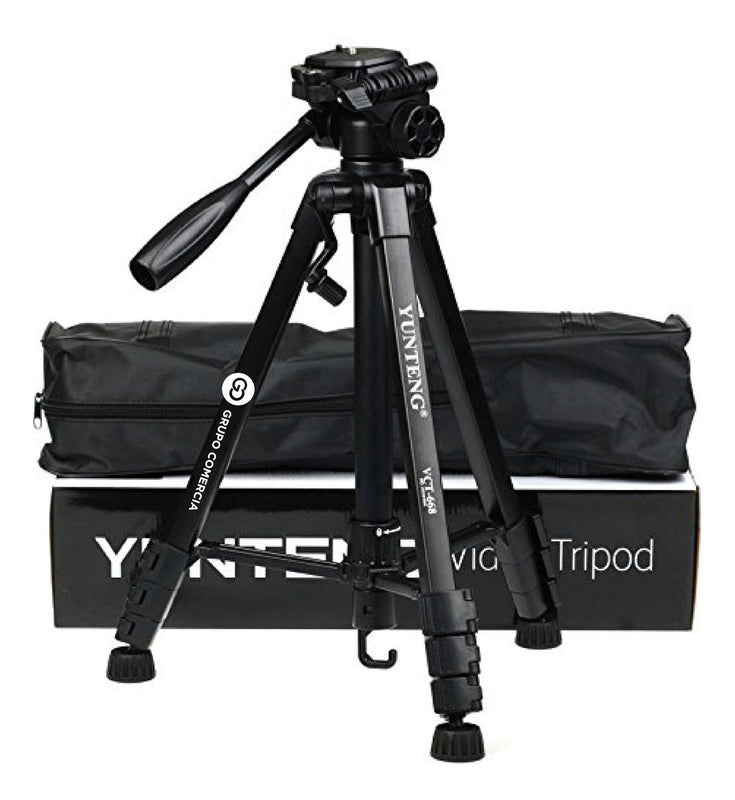 Tripode Profesional Camara Todo En 1 Multiservicio Estuche