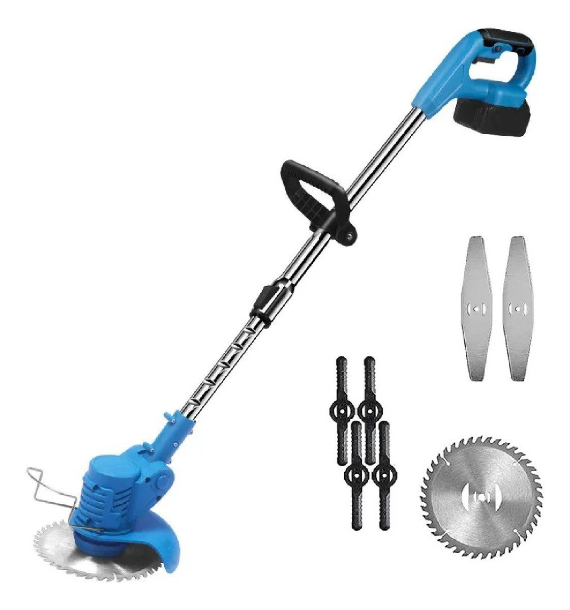 Cortadora De Cesped Recargable Portatil 2 Baterias