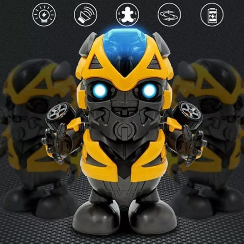 Juguete Coleccionable Ninos Bumbleebe Camina Sola Baila Luz