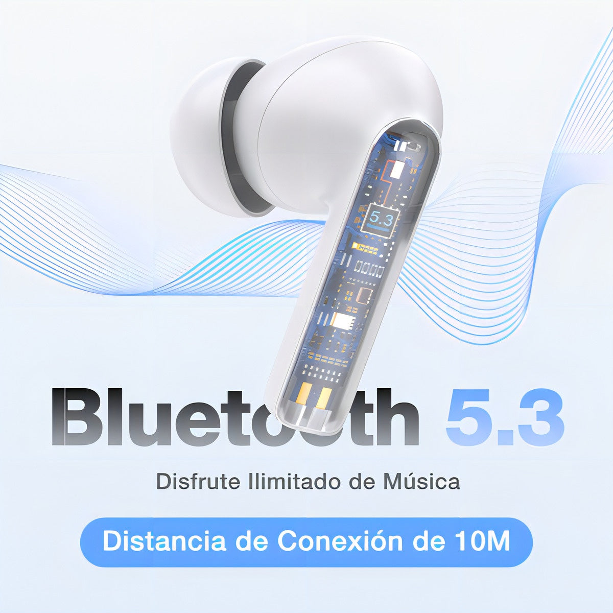 Audifonos In-Ear Inalambricos Bluetooth 1Hora Aut206 Color B
