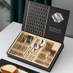 Set De Cubiertos De 24 Piezas Acero Inoxidable Original