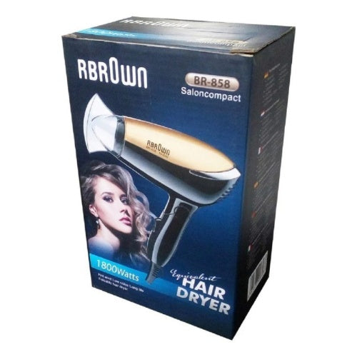 Secador Cabello Viajero De Bolso Portable Hair Dryer 1800 Wa