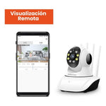 Camara Ip Wifi Vision Nocturna Electronic 1080P 3 Antenas