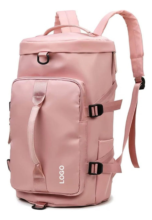 Bolso Maleta Morral Deportivo Impermeable Multifuncional Pink Rose