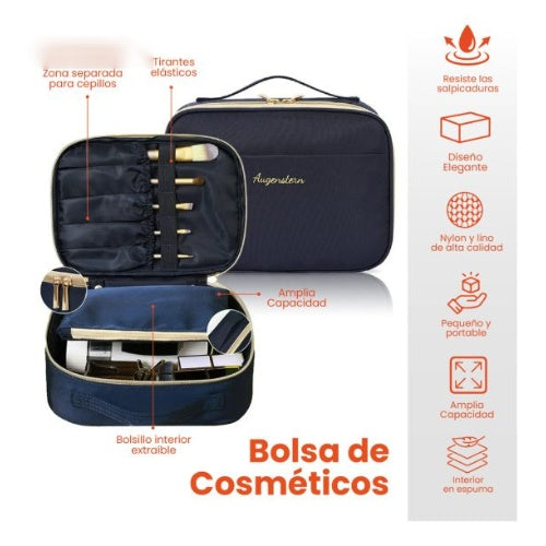 Cosmetiquera Neceser Organizador Maquillaje Para Bolso