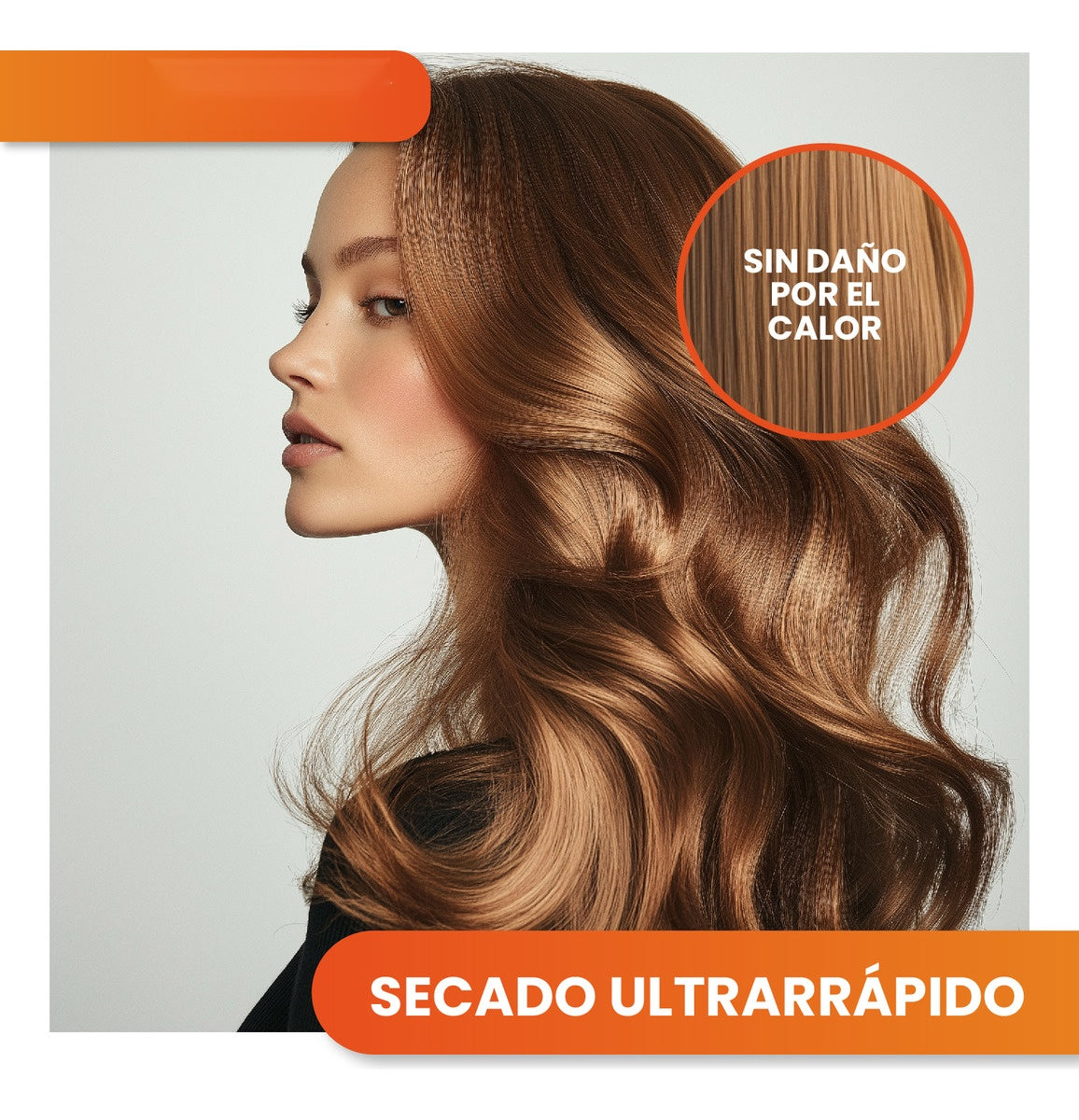 Secador Profesional Con 3 Boquillas 1500W Innovo Vgr 462