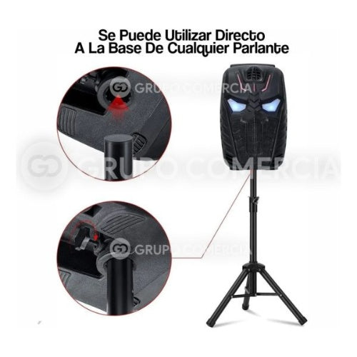 Tripode Ajustable Para Cabina Parlante De Sonido 120 Cm Profesional