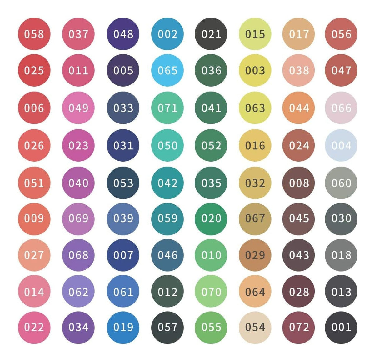 Kit De 72 Lapices Colores Premium Para Colorear Cromatica