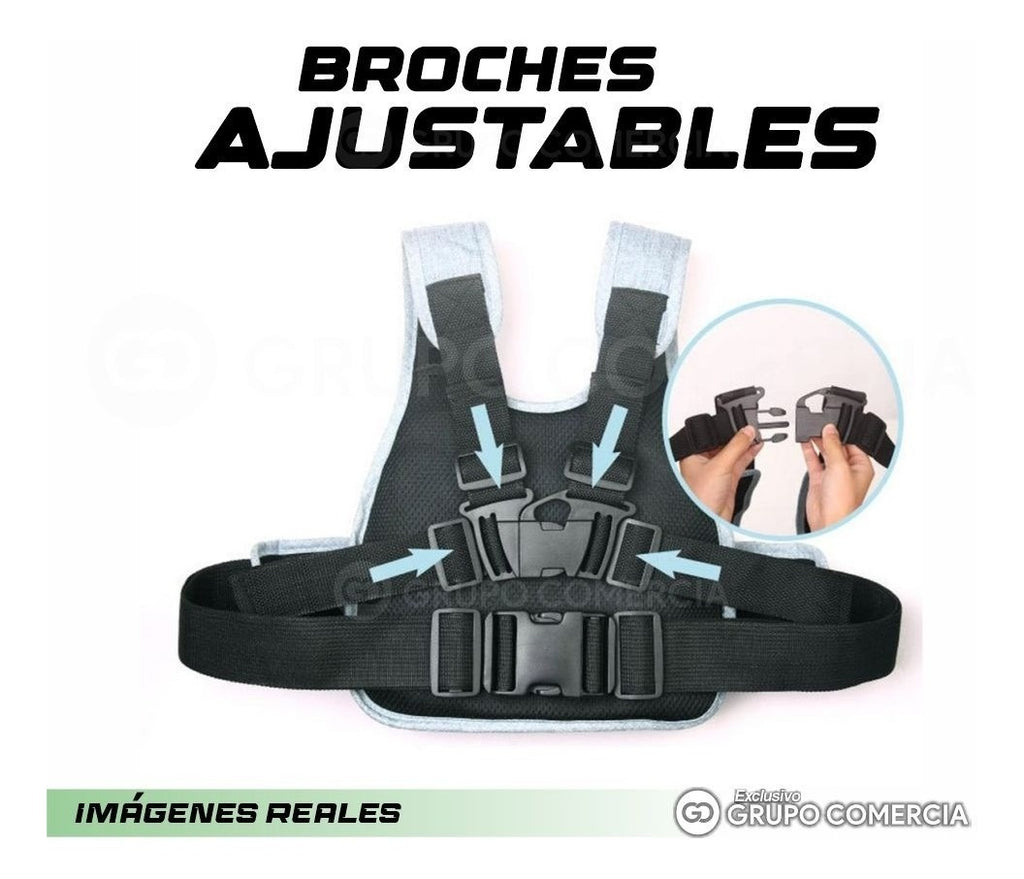 Sujetador Canguro Seguridad Ninos Para Moto/ Bicicleta Arnes