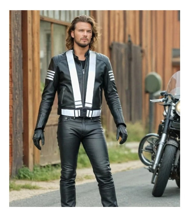 Chaleco Reflectivo Seguridad Motociclistas Alto Brillo Elastico