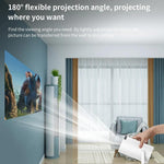 Mini Proyector Led Smart Android 11 Fhd 4500 Lumenes Wifi Bt Color Blanco