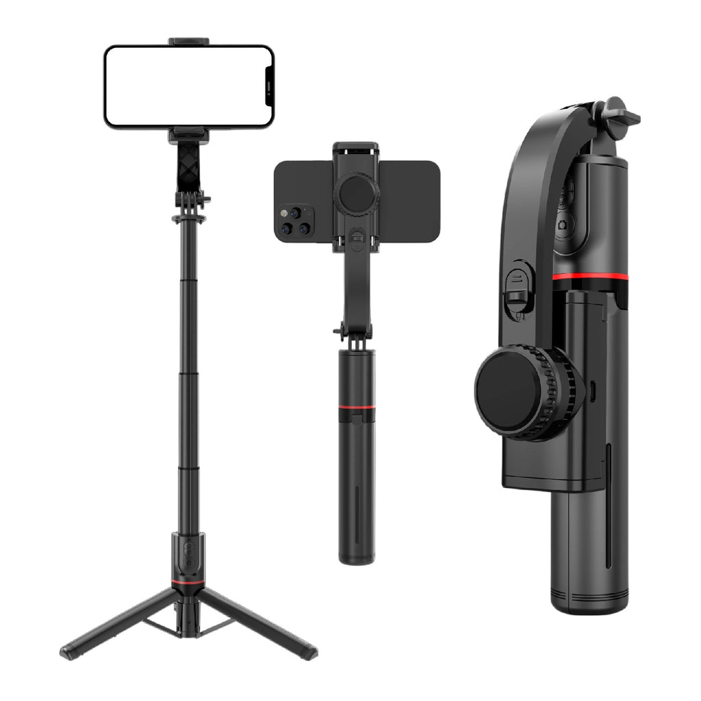 Estabilizador Gymbal Tripode Selfie Todo En 1 Aluminio Con Bluetooth L19 Profesional