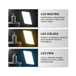 Panel De Luz Profesional 4000W Tripode Control Remoto Luz Blanco Puro Blanco Calido Luz Amarillo