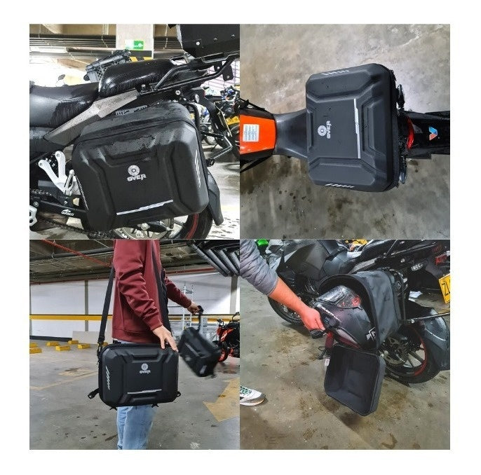 Maleta De Parrila Maletero Para Moto Original Porta Casco