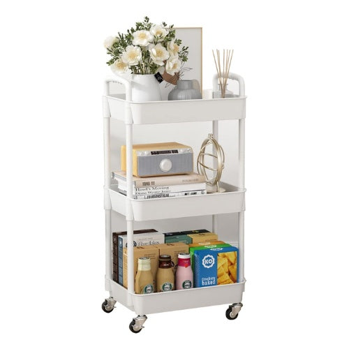 Organizador Estante 3 Niveles Con Ruedas Para Hogar