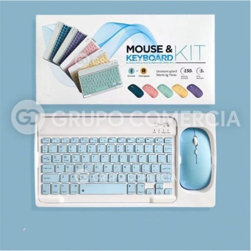 Teclado Con Mouse Slim Para Computador Portatil Bluetooth