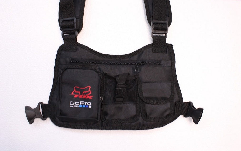 Pechera Para Motociclista Multifuncion Porta Celular