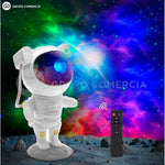 Proyector Estrellas Astronauta Lampara Nocturna Con Control