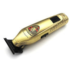 Patillera De Lujo Premium Kemei Pro Con Guias Pantalla Profesional