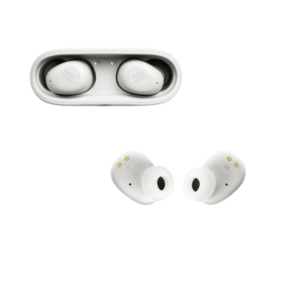 Audifonos Jbl Wave Buds 2 Bluetooth Inalambricos Con Estuche De Carga Blanco