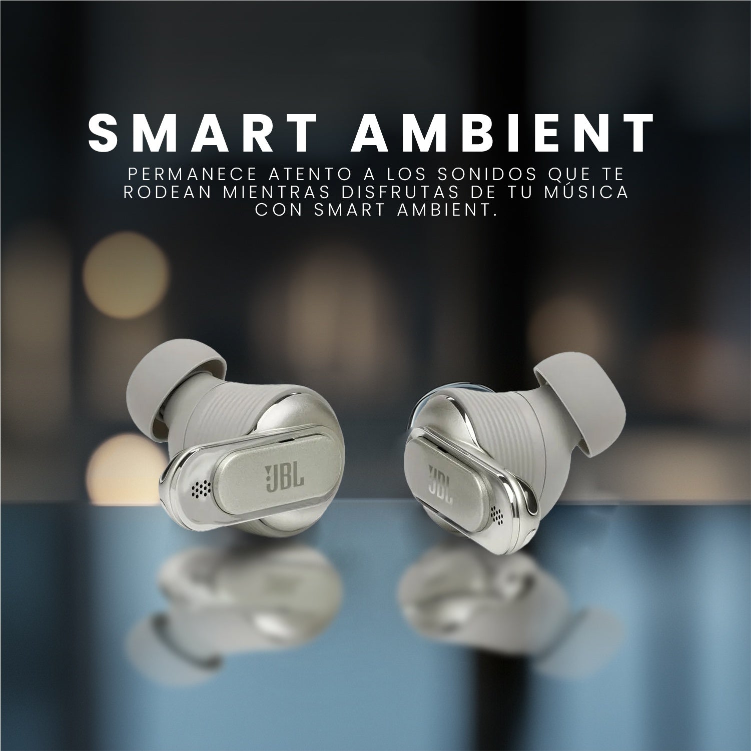 Audifonos Jbl Tour Pro 2 Calidad 1.1 Con Pantalla Tactil Beige