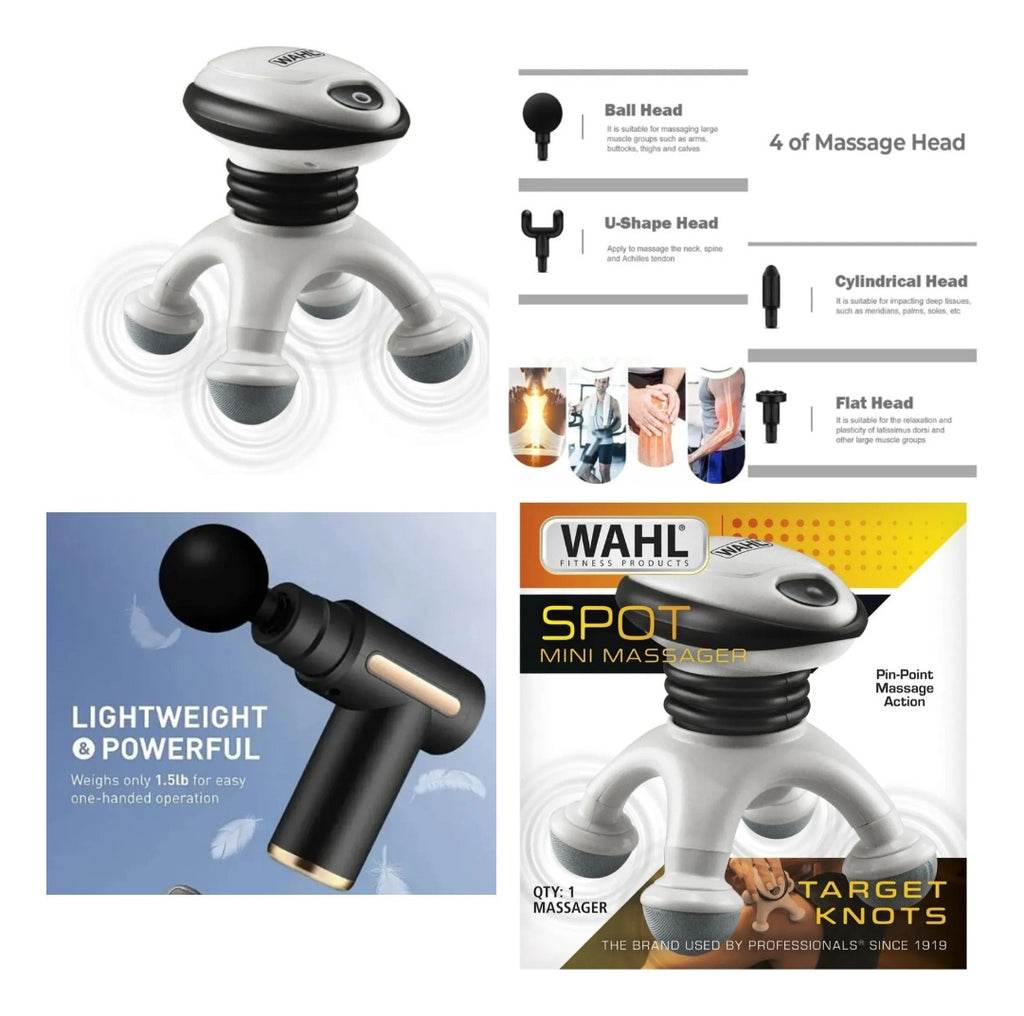 Masajeadores De Percusion Relajantes Libera Estres Cansancio Para Cuerpo