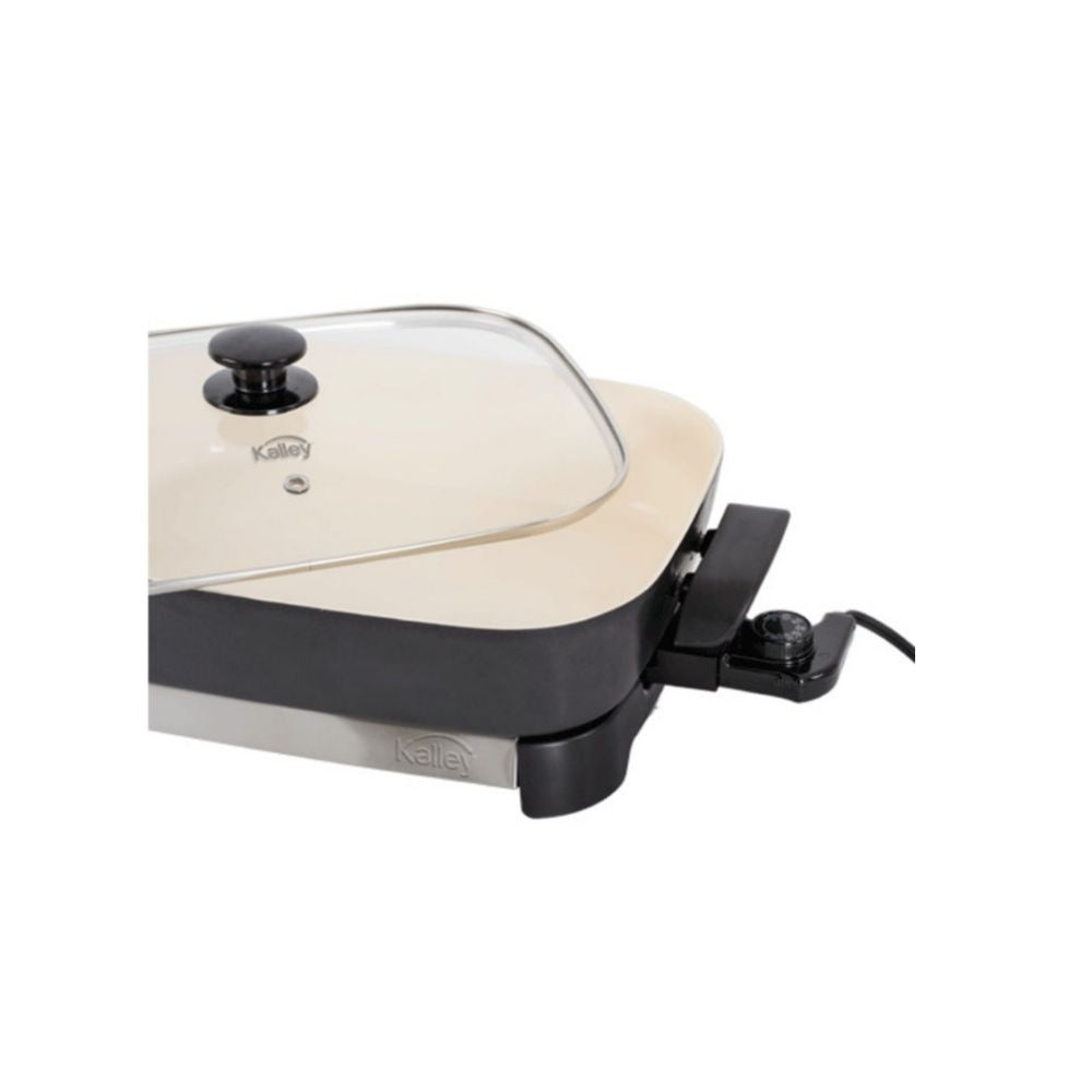 Sarten Electrico Kalley 1500W Recubrimiento Ceramico Antiadherente