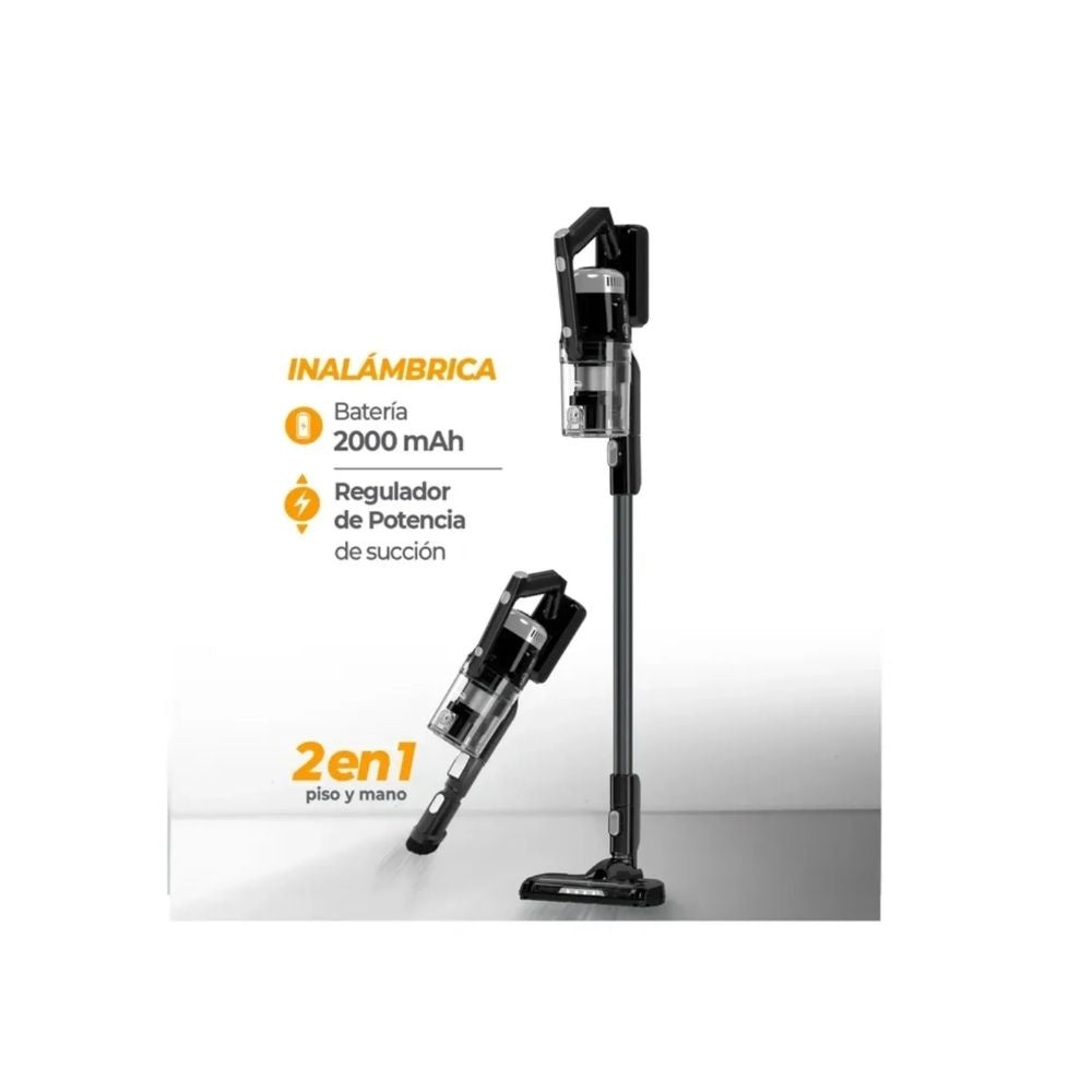 Aspiradora Inalambrica Kalley 2 En 1 Piso Y Mano Potente Ciclonica