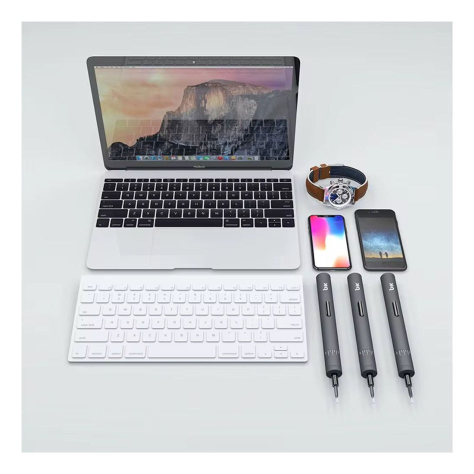 Destornillador Electrico Recargable 27 Piezas Milimetrico Electronico Innovo Portable