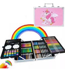 Set De Arte De Lujo 145 Piezas Caja De Aluminio Para Ninos