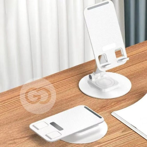 Base Para Celular Fina Con Rotacion Inclinacion Escritorio