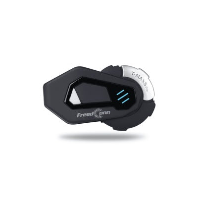 Intercomunicador Bluetooth Freedconn T-Max Pro Moto Cascos, Impermeable Y Hd