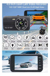 Dvr Camara Seguridad Para Vehiculo Con Camara Trasera Full Hd 1080
