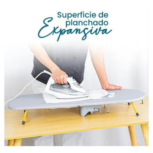 Mesa De Planchar Plegable No Ocupa Espacio Porta Plancha